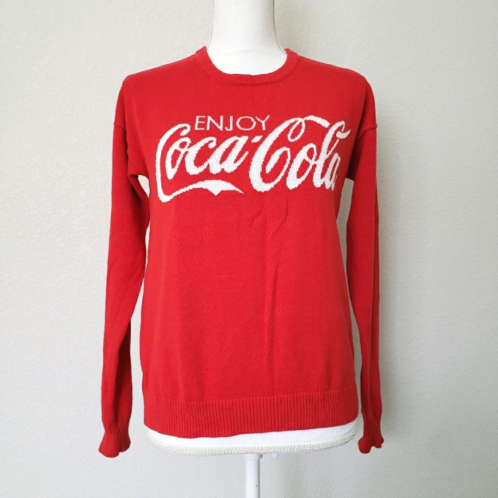 Coca Cola Sweater Red S